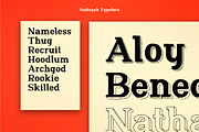 Nafisyah Slab - 9 Layered Font, a Slab Serif Font by Aktab Studio (Thumbnail 8 of 15)