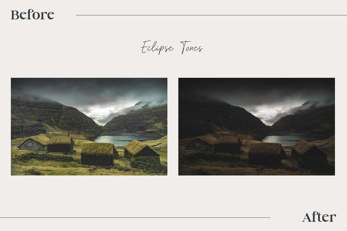 14 Dark and Moody Lightroom Presets, a Preset Add-On by ThemeTango (Photo 2 of 10)