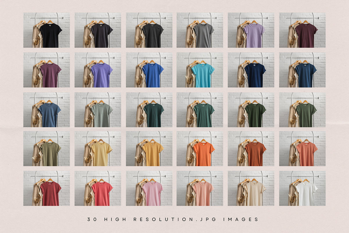 Comfort Colors 1717 Mockup Bundle, a Shirt Mockup by Moda Mocks (Photo 2 of 5)
