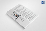 Minimal Resume/ CV Set, a Resume Template by graphicforest (Thumbnail 5 of 7)