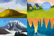 Gouache Set – Procreate Brushes, a Brush Add-On by Sadie Lew (Thumbnail 17 of 17)