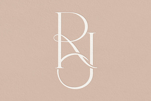 RJ Monogram Logo