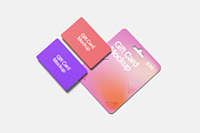 Gift Card Mockup, a Product Mockup by bimockup (Thumbnail 6 of 6)