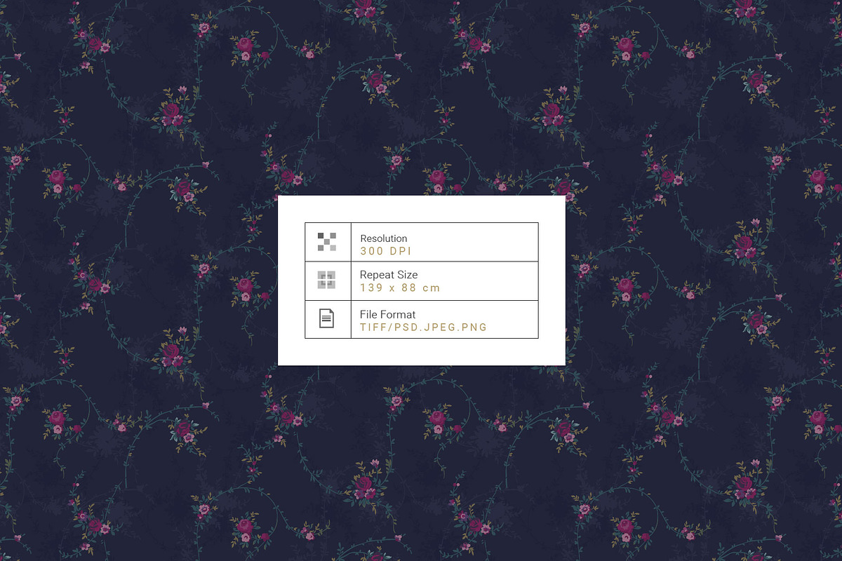 Rosa Selvaggia, Floral prints & more, a Pattern Graphic by TSTUDIO (Photo 10 of 21)