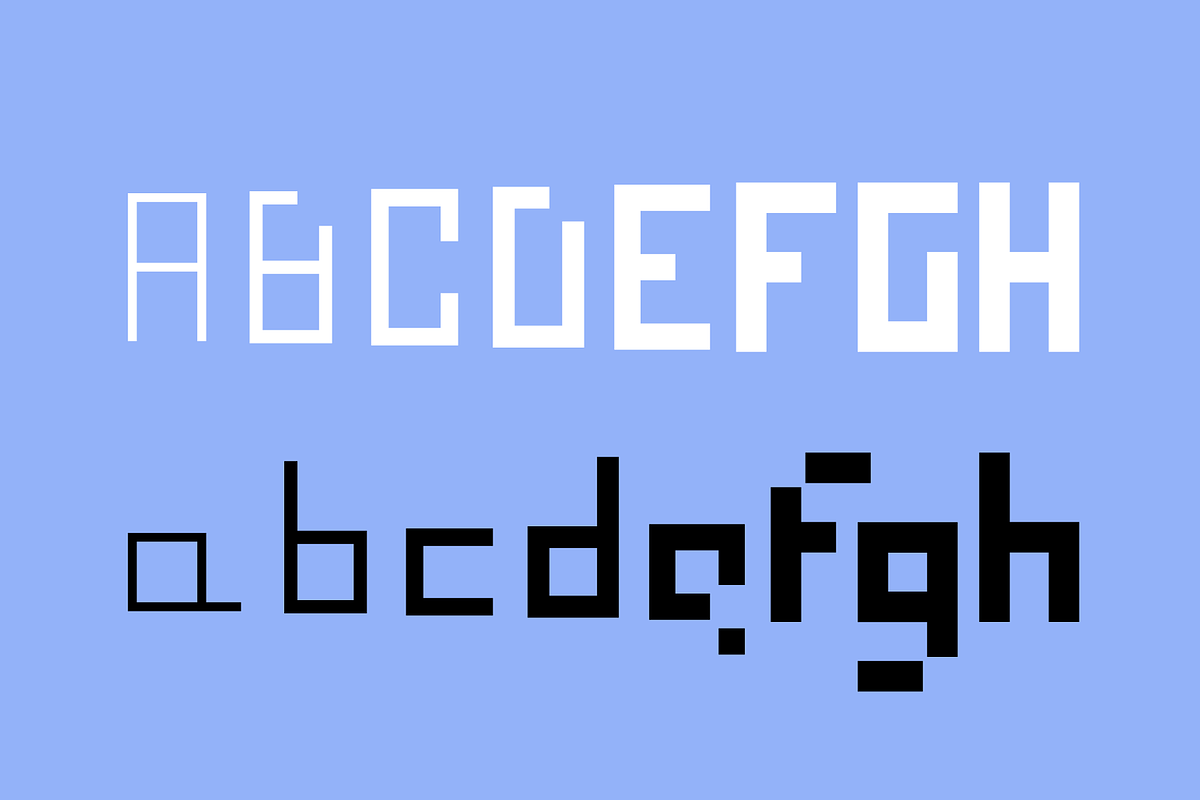 Piksel Core Font Family, a Sans Serif Font by Fontsphere (Photo 9 of 9)