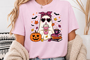 Fall Ghost PNG,Halloween Sublimation, a Seasonal Illustration by Rose Art (Thumbnail 4 of 5)