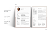Modern Resume Template with Photo, a Resume Template by GraphicFlava (Thumbnail 2 of 7)