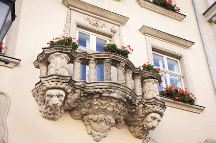 Photo of Lviv architecture in beautiful autumn day, a Holiday Photo by AtlasStudio