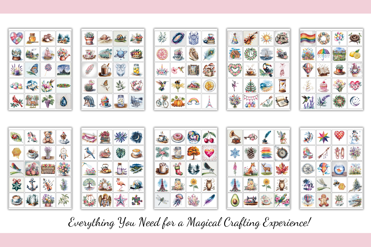 Mega Sticker Book Bundle |Ai Prompts, an Object Illustration by Daffodil Dream Studio (Photo 2 of 5)