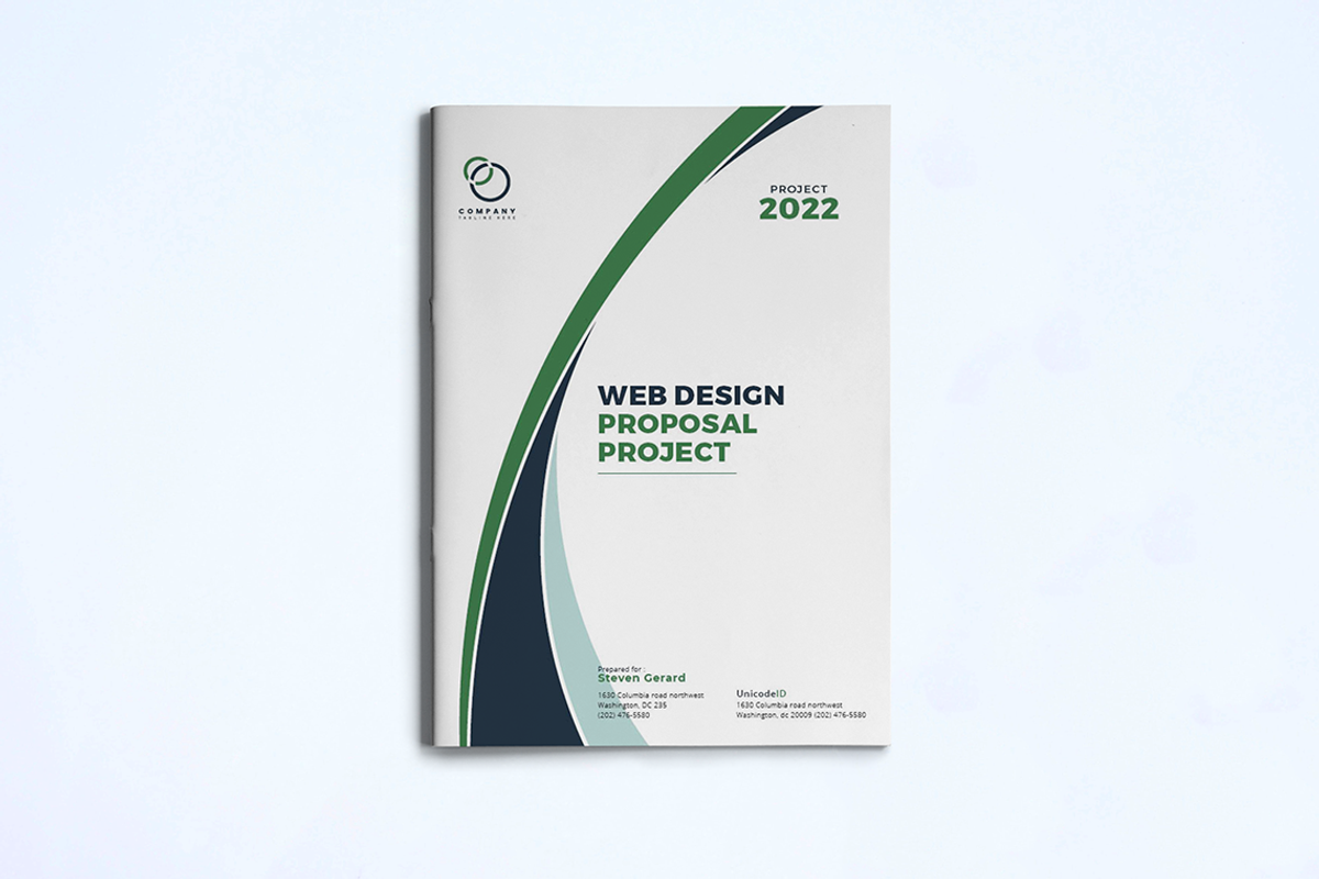Proposal File Template, a Brochure Template by UnicodeID