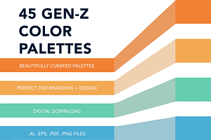 Gen-Z Color Palettes, a Palette Add-On by Ellen Carty Design