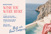 Postcard Daydream Coastal Font Duo, a Script Font by Littlehand (Thumbnail 6 of 12)