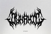 Morexbomb | Metal Font, a Blackletter Font by WingBuk (Thumbnail 7 of 13)