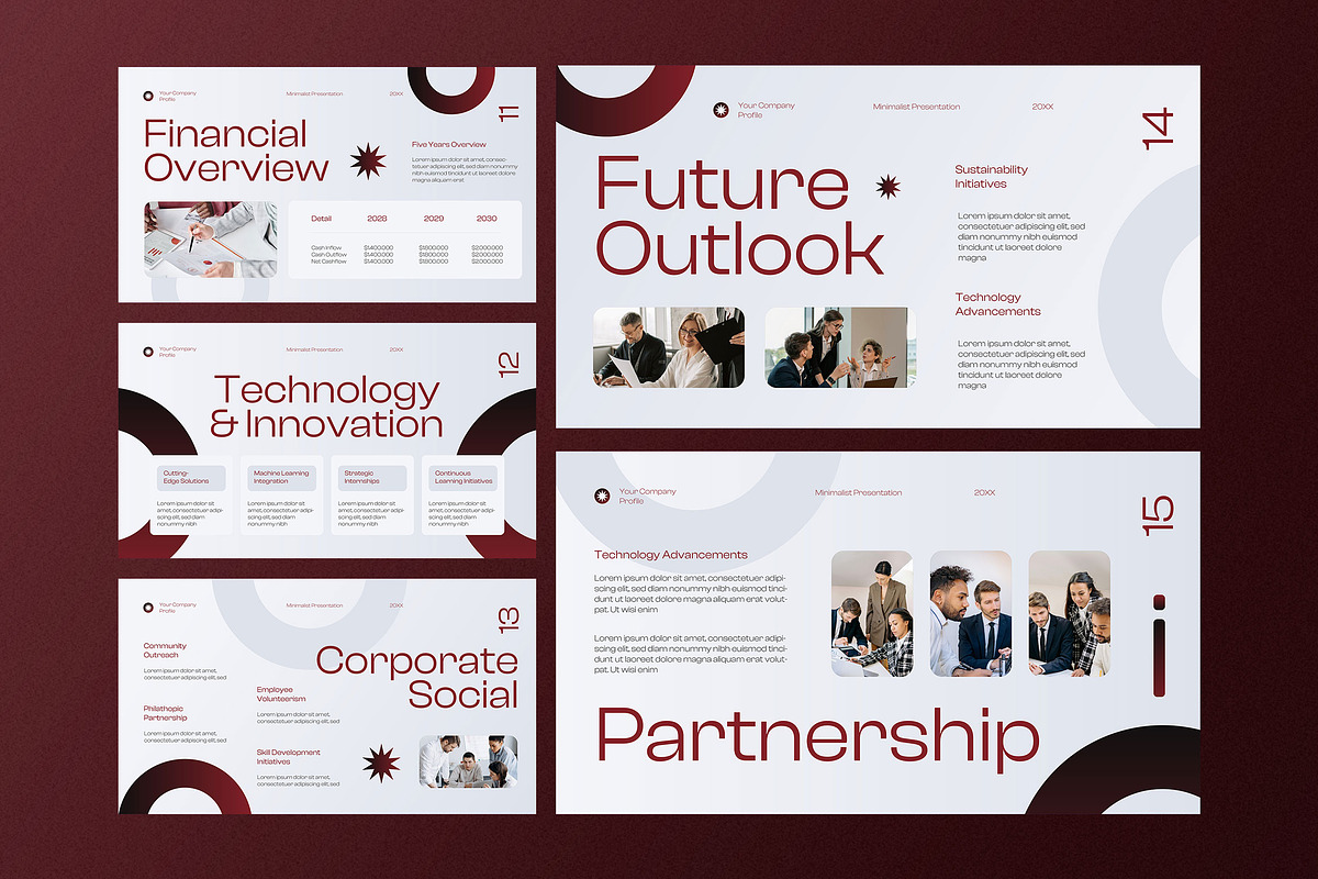 Company Profile Presentation, a Presentation Template by Aiyari Graphic (Photo 4 of 5)