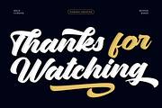 Hustle Kings - Bold Script Fonts, a Script Font by Namara Creative Studio (Thumbnail 11 of 11)