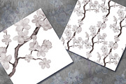 Watercolor cherry blossom, an Illustration by Color_Brush (Thumbnail 5 of 5)