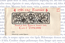 1786 GLC Fournier Complete Set