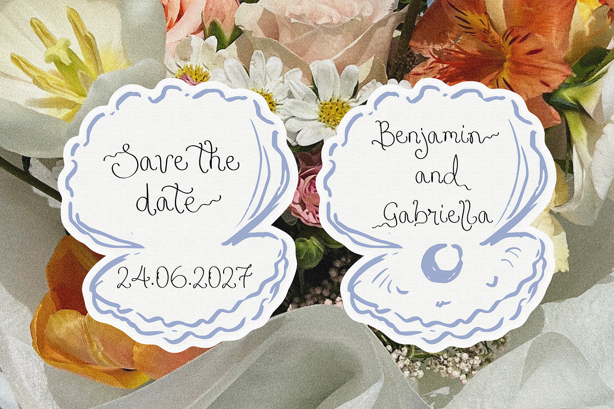 Delicate Ribbons // Quirky Script, a Handwritten Font by PeachCreme (Photo 3 of 9)