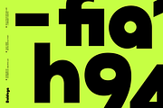 Boldega - Bold Geometric Display, a Sans Serif Font by roomspace creative lab (Thumbnail 7 of 9)