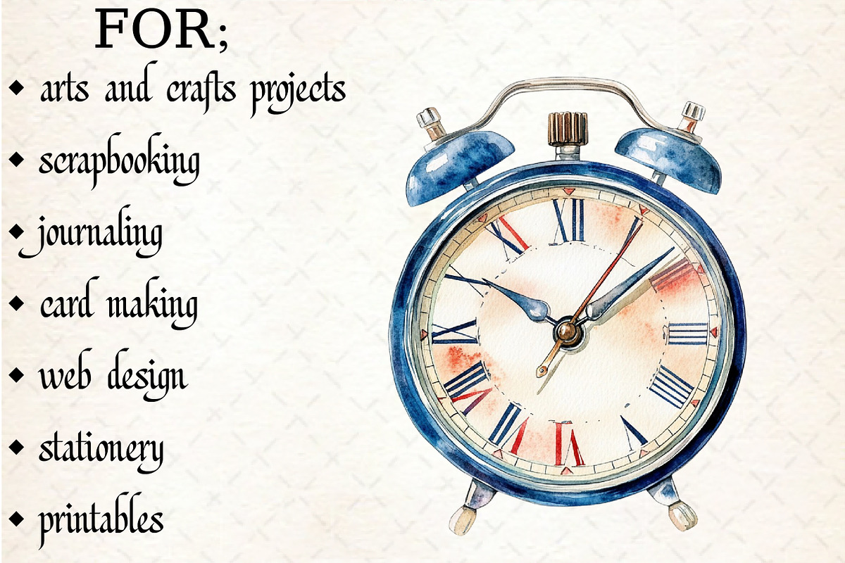 Watercolor Barber Shop Clipart, an Illustration by Libby Wishes (Photo 3 of 5)