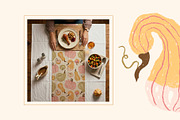 Textured Autumn Pumpkins collection, a Seasonal Illustration by Svitlana Kharchuk (Thumbnail 4 of 12)