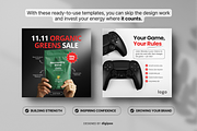 30 Black Friday Static Ad Templates, a Social Media Template by DigiPax (Thumbnail 5 of 10)