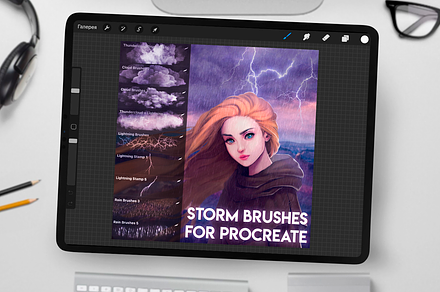 Storm Brushpack for Procreate