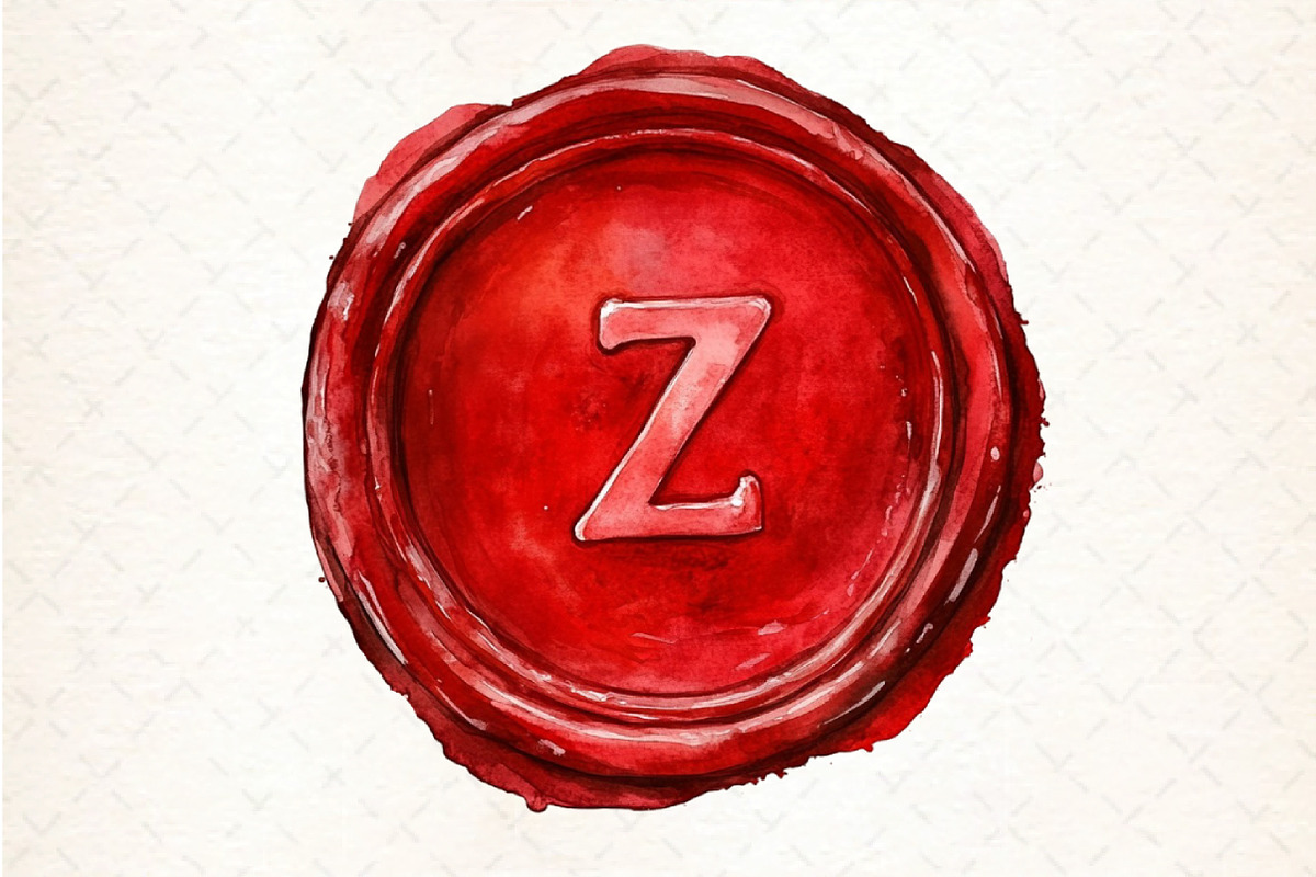 Seal Wax Letter Red Stamp Bundle, an Illustration by DreamCafeArt (Photo 7 of 7)