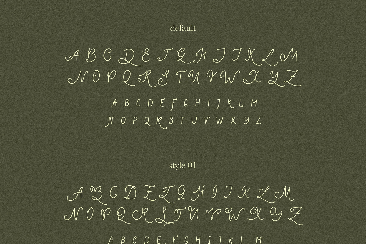 True Rare Story Font, a Handwritten Font by AnnArt (Photo 8 of 10)