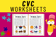 Sight Word Sentences With CVC Words, a Templates & Theme by Premium Digital Templates (Thumbnail 3 of 3)