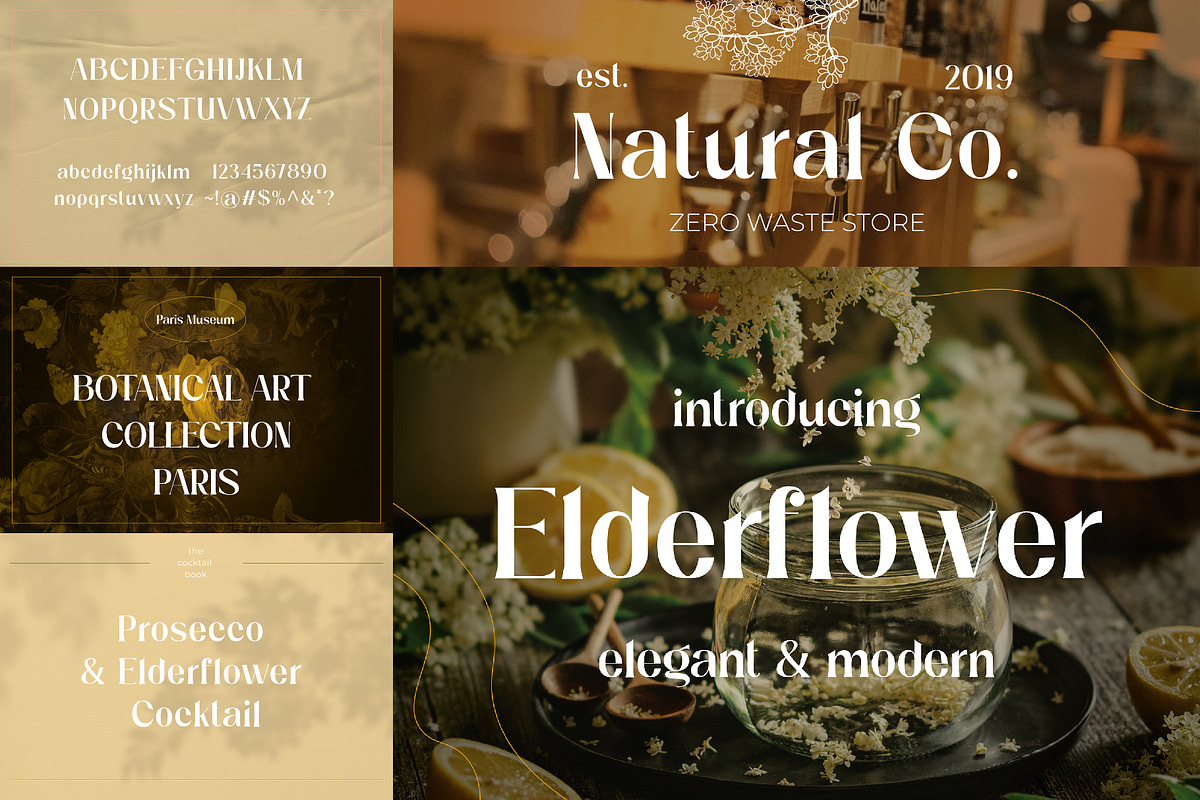 Old Money Aesthetic Font Bundle, a Serif Font by HipFonts (Photo 4 of 10)