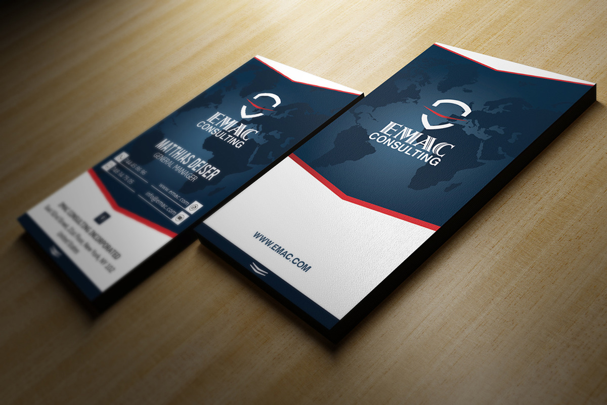 Clean Business Card, a Business Card Template by Marvel (Photo 3 of 3)