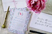 Styled a7 invitation mockup stock photo, a Business Photo by Prim + Pretty Creative (Thumbnail 1 of 3)