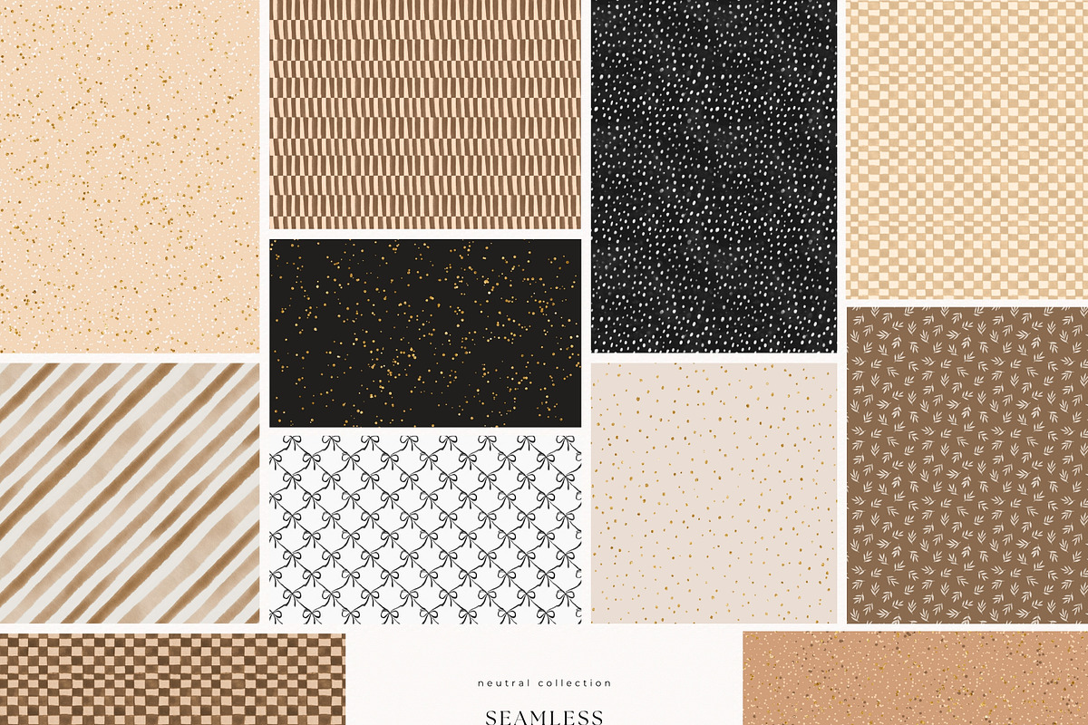 Timeless Neutral Design Kit, a Decorative Illustration by PeDe Designs (Photo 14 of 15)
