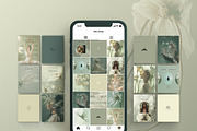 Wellbeing Coach Template - IG Canva, a Social Media Template by Under My Cozy Roof (Thumbnail 5 of 12)