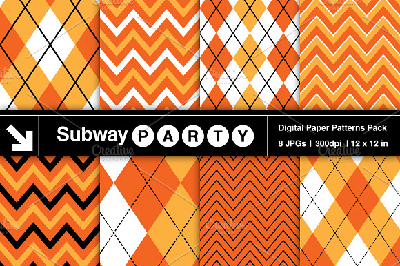 Candy Corn Argyle & Chevron preview 2