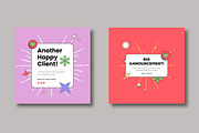 Social Media Post Templates, a Social Media Template by MightyDesign (Thumbnail 5 of 8)
