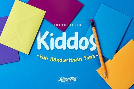 Kiddos Font | Handwritten Font