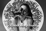 50 Flower Hoop Snoot Overlays, a Background Graphic by 3Motional (Thumbnail 1 of 16)