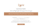 Ingrid Font, a Script Font by Phoenix Dungeon (Thumbnail 2 of 9)