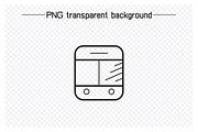 Web User Interface Icons Set, an Outline Icon by Designfour (Thumbnail 5 of 7)