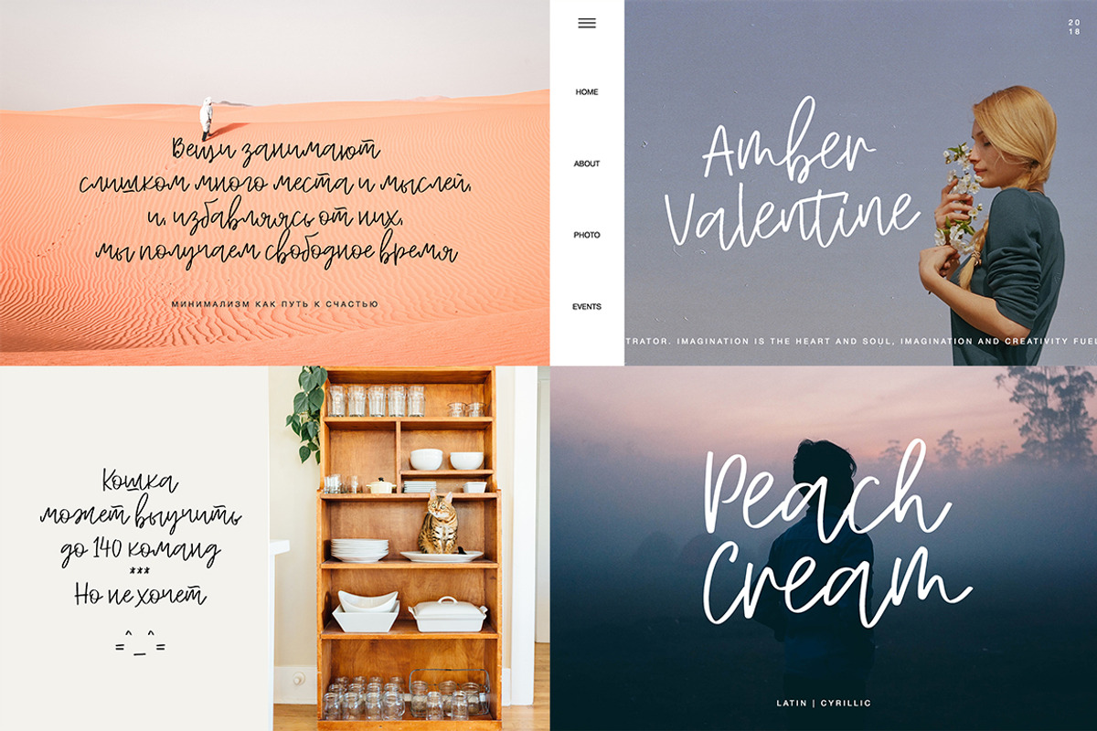 SALE - Cyrillic Fonts Bundle preview 7