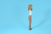 Female Character Lucy, a Characters & Person 3D Model by 3DTreatment (Thumbnail 12 of 32)