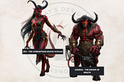 The Lapis Bestiary Fantasy Cliparts, a Decorative Illustration by ThatsDesignArt (Thumbnail 12 of 17)