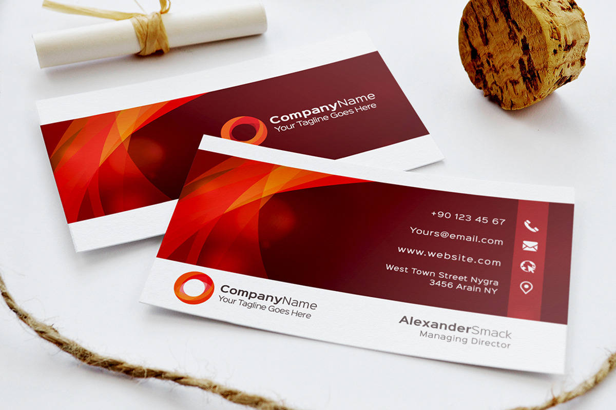 Creative Business Card Template, a Business Card Template by Shahjhan (Photo 2 of 2)