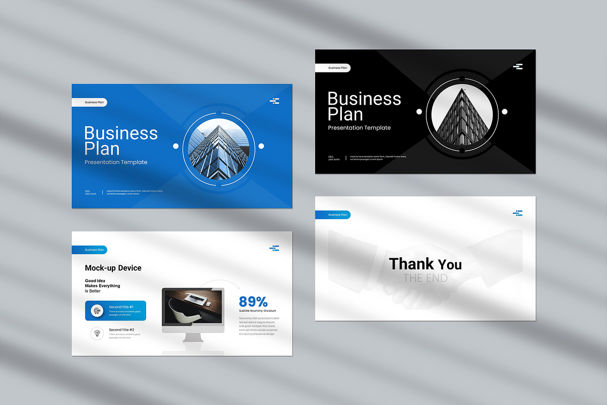 Business Plan Presentation Template preview 6