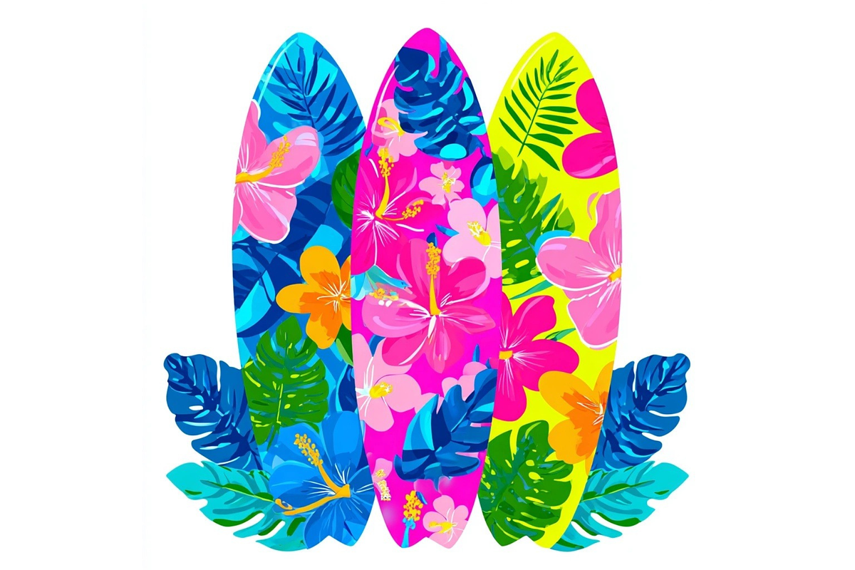 Prompt Ocean Brushstroke Clipart, a Decorative Illustration by Creative design (Photo 6 of 7)