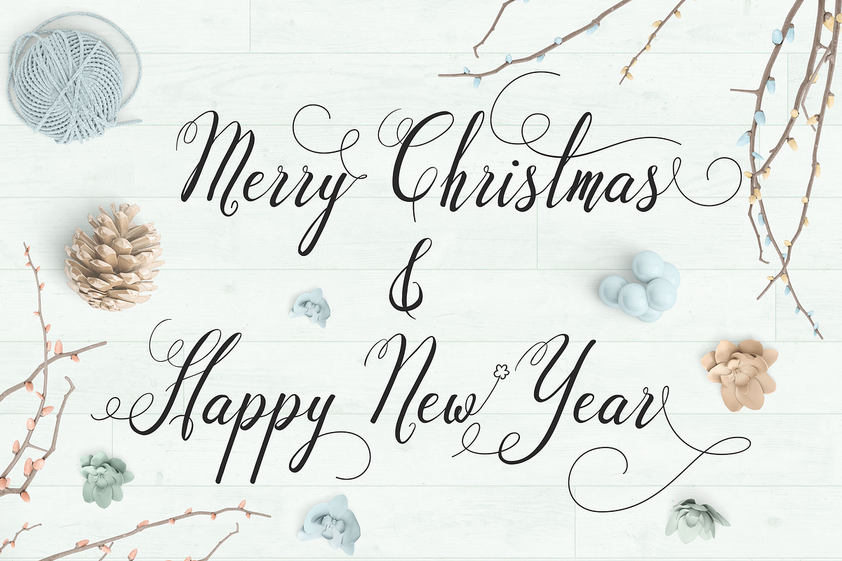 Santa Rose Script preview 3