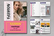 Fashion Portfolio Layout, a Magazine Template by MightyDesign (Thumbnail 1 of 6)