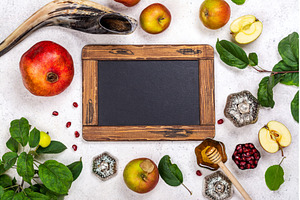 Rosh Hashanah holiday background